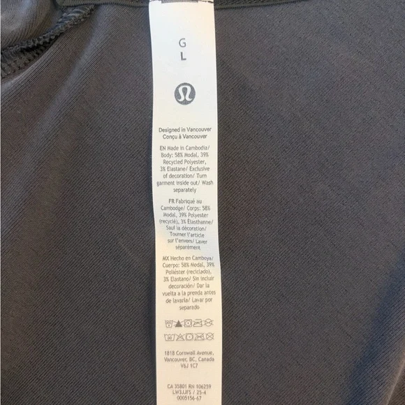 lululemon Black Drapey Softstreme Boatneck Short Sleeve Top NWT! - Picture 12 of 13